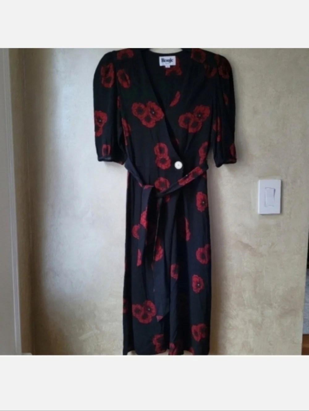 ROUJE ROSALIE WRAP FLORAL DRESS - Picture 4 of 7